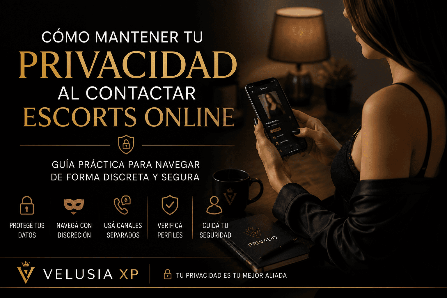 Cómo mantener tu privacidad al contactar escorts online
